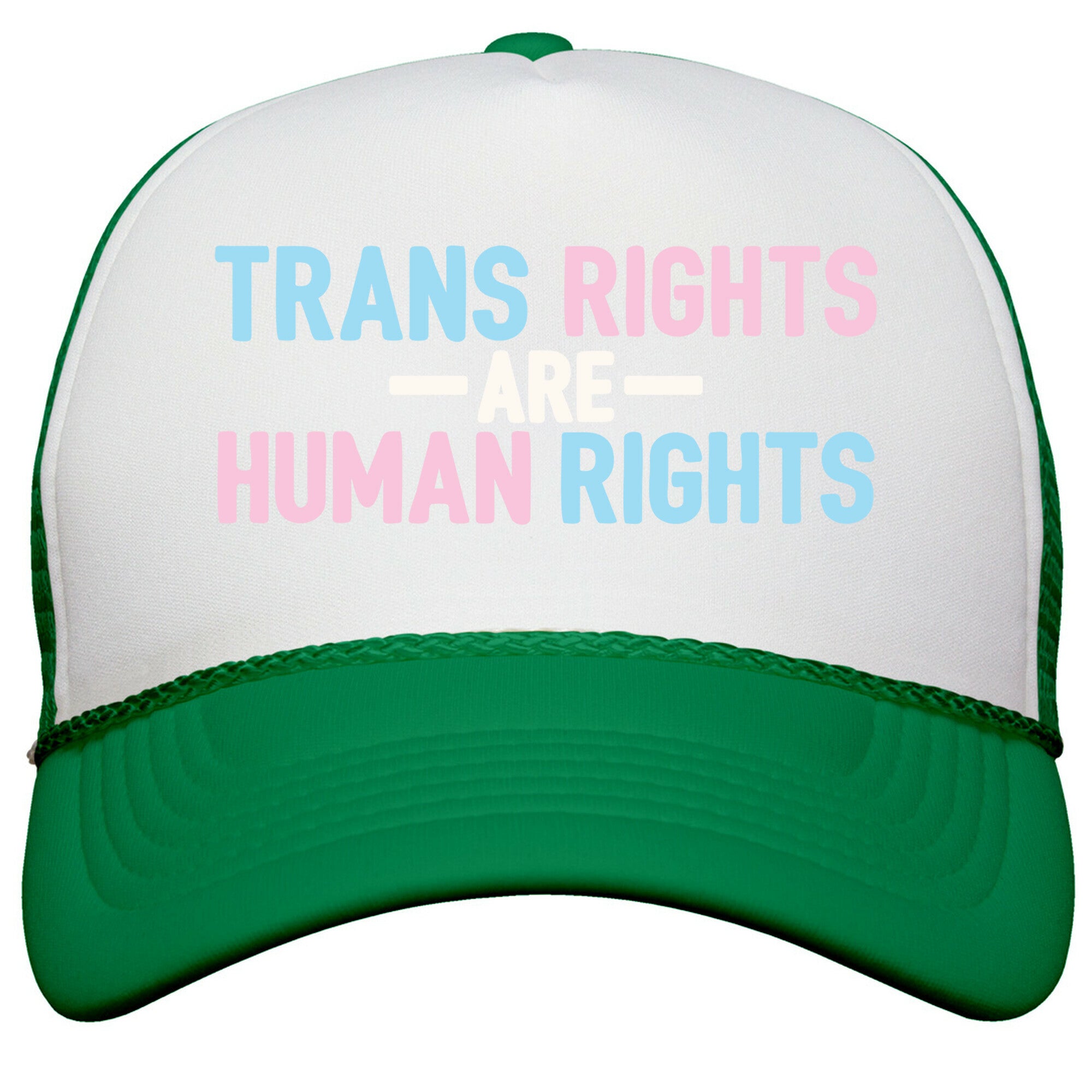 Trans Rights Are Human Rights Snapback Trucker Hat